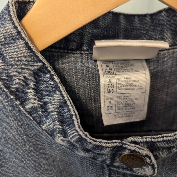 Vintage That's so Raven Disney Denim Jacket Girls 7/8 Y2K - Picture 15 of 16